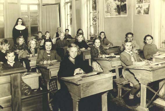 Søster Rita i klasserommet